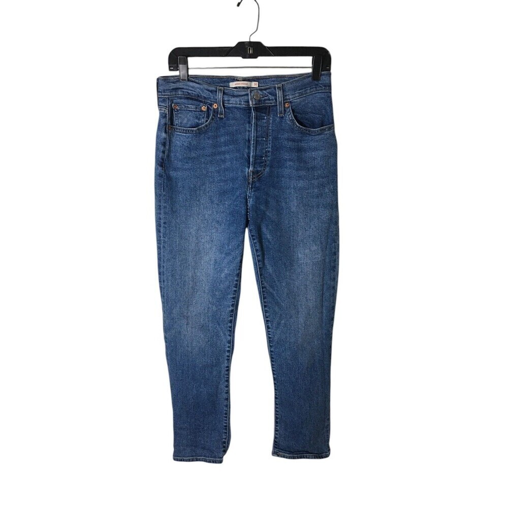 Levi's Jeans Women's Size 30 Blue Denim Wedgie Straight Cotton Blend